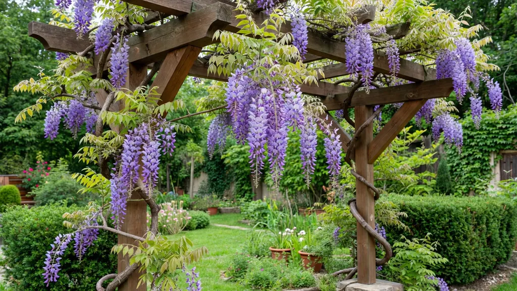 Glicynia - Pnącze O Pięknych Kwiatach