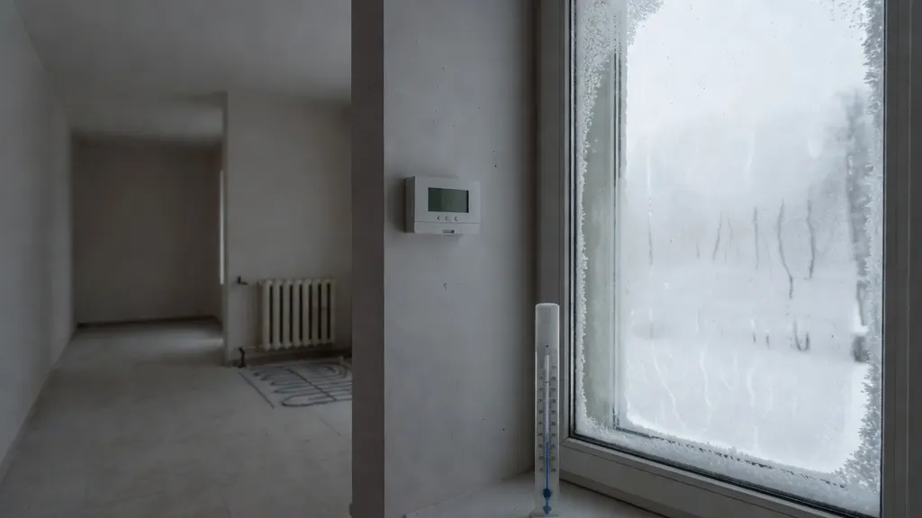 Ogrzewanie Pustego Domu Zimą
